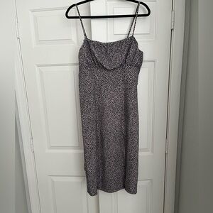 H&M Divided Floral Midi Dress